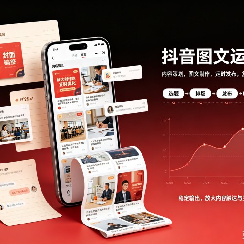 开原抖音图文代运营服务